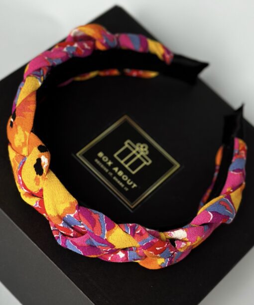 Alternative view of Ryškių spalvų lankelis plaukams