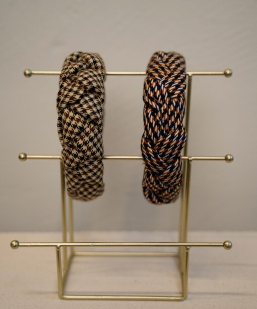 Alternative view of Pintas plaukų lankelis su mėlynu atspalviu