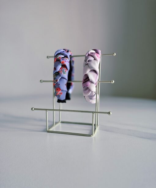 Alternative view of Rausvas, švelnus lankelis plaukams