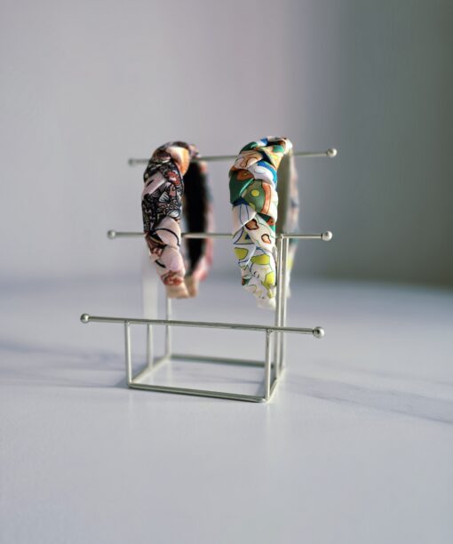 Alternative view of Kolekcinio audinio plaukų lankelis