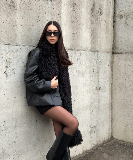 Dirbtinio kailio šalikas