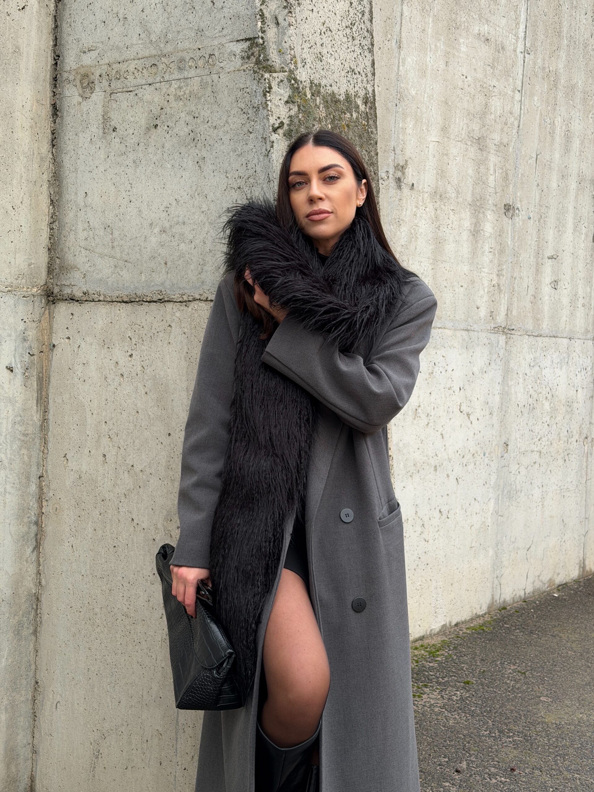 Dirbtinio kailio šalikas - Image 6