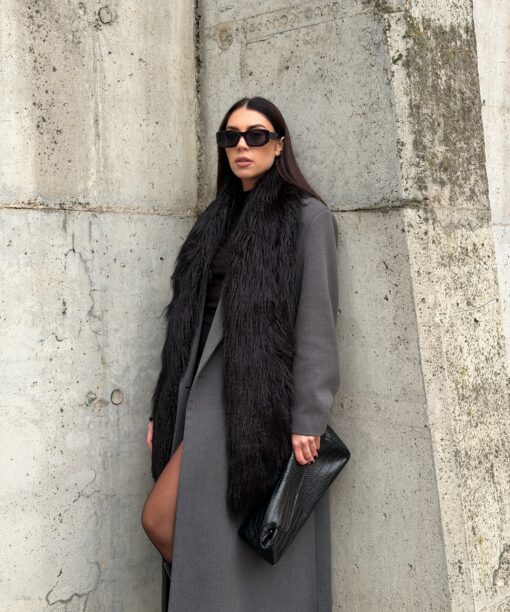 Alternative view of Dirbtinio kailio šalikas