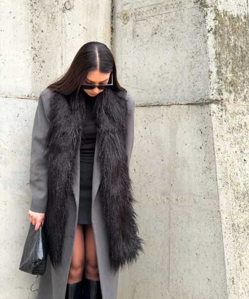 Dirbtinio kailio šalikas