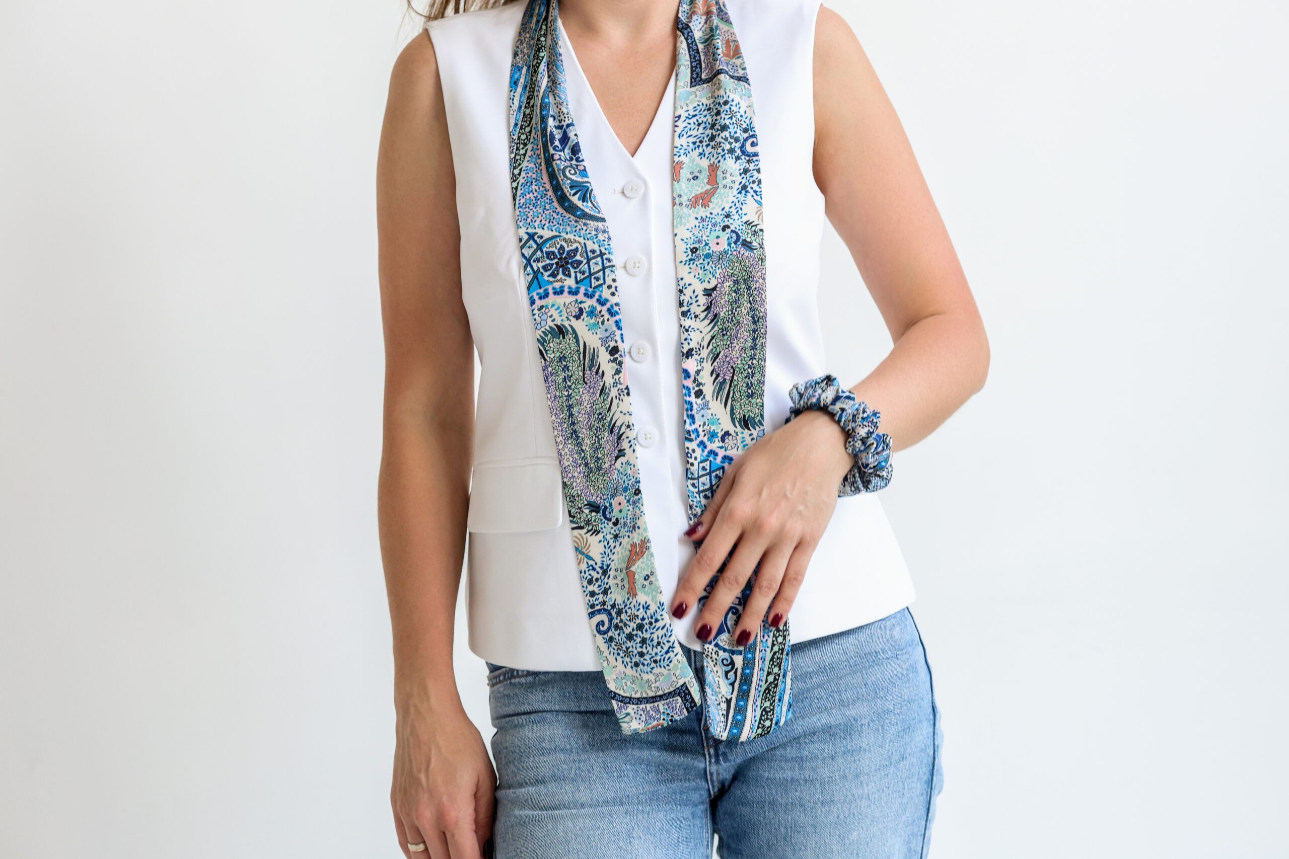 Aksesuarų rinkinys "Blue Paisley"
