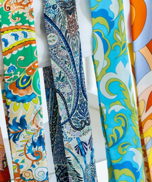 Alternative view of Aksesuarų rinkinys "Blue Paisley"